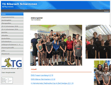 Tablet Screenshot of bc-schwimmen.de